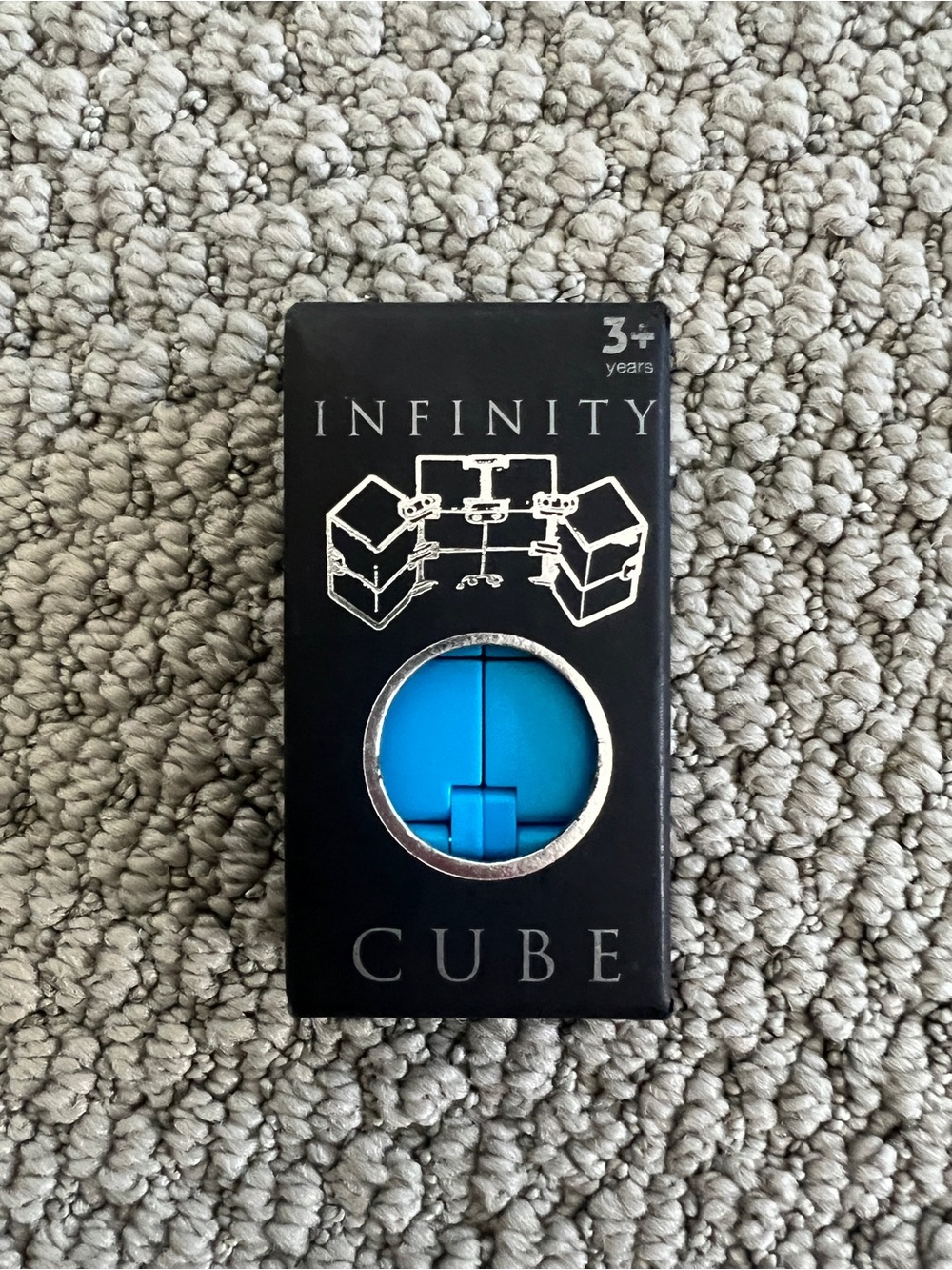 NWT NFINITY Cube Fidget Toy - Blue
